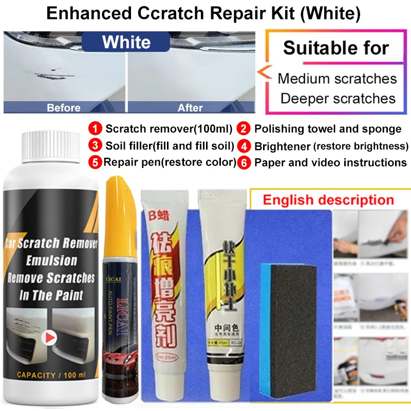 Car Scratch Remover Anti Scratch Wax