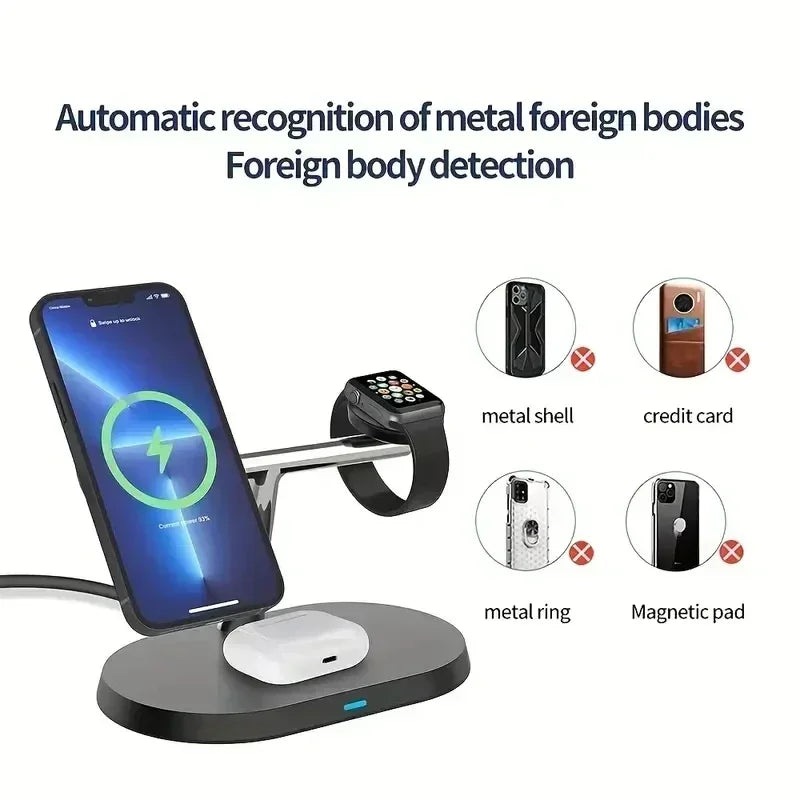 Magnetic Wireless Charger Stand for iPhone